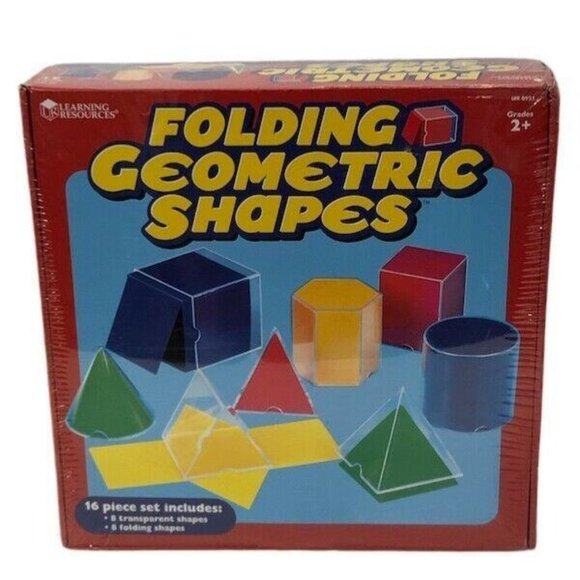 Learning Resources Folding Geometric Shapes NEW! - Picture 1 of 2
